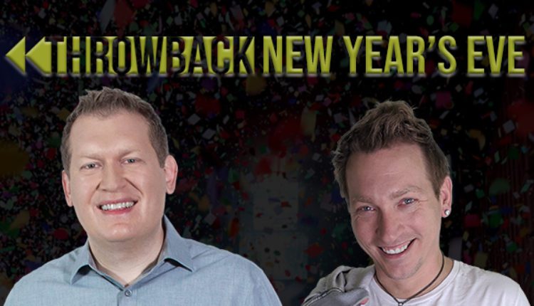 Throwback New Years Eve 2022 Header